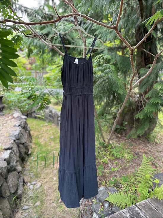 Pact Dresses & Skirts - Pact Black Organic Cotton Gauze Dress